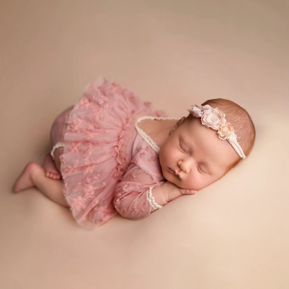 Baby Girl Tutu Dress Pink Lace - Newborn Baby Girl Romper Floral 评论和价格